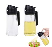 DAJOOEE 2 Paquetes de Pulverizador de Aceite, Botella Pulverizadora para Cocinar y Hornear