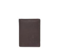 DAKAR Cartera de Piel Hombre Chihuahua - Cartera Tarjetero en Piel Auténtica con Capacidad para 6 Tarjetas y Billetes - Carteras de Hombre Prácticas y Accesorios Hombres Elegantes (Marrón)