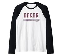 Dakar Senegal | Vacation Travel Camiseta Manga Raglan