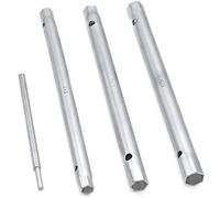 DAKCOS 4pcs Juego de Llaves de Tubo con Varilla Giratoria, Llaves Tubulares para Grifo métricas de 8-9 10-11 12-13mm