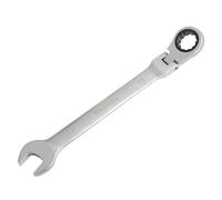 DAKCOS Llave combinada flexible Llave fija con carraca 14mm Llave de trinquete articulada, Cr-V