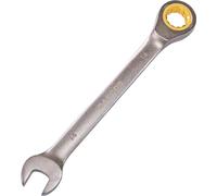 DAKCOS Llave Fija con Carraca Llave Combinada de trinquete de 14mm, Cr-V 72 deintes