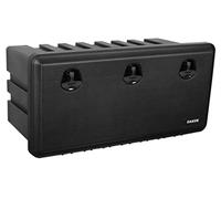 Daken Just 1000-81111 Daken J167 - Caja de almacenamiento para camiones, cajas de almacenamiento de plástico, 1012 x 500 x 470 mm, aprox. 167 litros