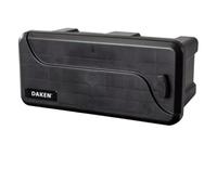 Daken Blackit 1 caja de herramientas 550 x 250 x 295 mm caja de herramientas colgante de plástico negro (sin soporte)