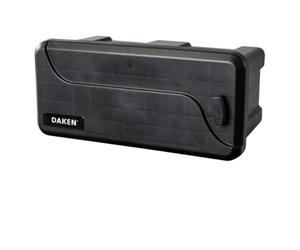 Daken Blackit 1 caja de herramientas 550 x 250 x 295 mm caja de herramientas colgante de plástico negro (sin soporte)