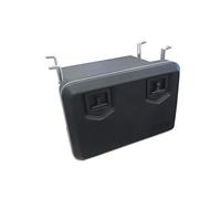 DAKEN Caja de almacenamiento para camiones de plástico con soporte, 630 x 450 x 480 mm