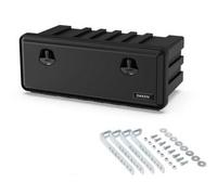 Daken Just 900 - Caja de herramientas para camiones (900 x 367 x 450 mm, plástico, resistente al agua, 90 L, con soporte universal)