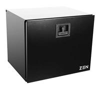 Daken ZEN - Caja de almacenamiento para camión (metal galvanizado, 600 x 500 x 500 mm), color negro