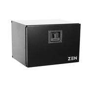 Daken ZEN - Caja de almacenamiento para camiones (metal galvanizado, 500 x 350 x 400 mm), color negro