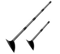 DAKEPOLE Azada de jardín con mango largo de 190 cm, picada de abubilla, picado para malas hierbas para trabajos pesados de jardinería, herramienta de jardín robusta para deshierbar, cavar, aflojar