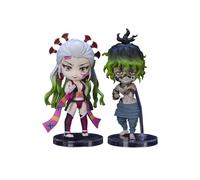 Tamashii Nations Figuras Daki y Gyutaro – Set de 2, 9 cm, Figuarts Mini, Kimetsu no Yaiba