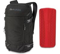 Dakine Heli Pro 24 + Protector de Espalda con Impacto, negro