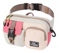 DAKINE JAGGER HYBRID HIP PACK T2 450D RECICLADO POLIÉSTER PLATADO/BISQUE/LOTO ROSA/VERDE BRILLO/BISQUE OSFM