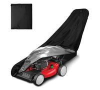 DAKLUNAR Funda Para CortacéSped, Cubiertas para CortacéSped 210d Oxford, Cubierta para CortacéSped Impermeable/Polvo/Lluvia/Nieve/UV, Funda Universal para CortacéSped Con Cuerda A Prueba de Viento
