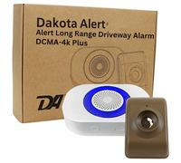 Dakota Alert DCMA-4K-Plus - Sistema de Alarma de perímetro con Salidas de relé, transmisor DCMT-4000 y Receptor inalámbrico RE-4K Plus