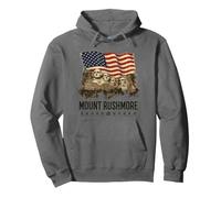 Dakota del Sur Mount Rushmore Bandera Americana Vintage Pride Sudadera con Capucha