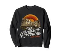 Dakota del Sur Mount Rushmore Bisonte Vintage Pride Sudadera