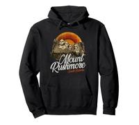 Dakota del Sur Mount Rushmore Bisonte Vintage Pride Sudadera con Capucha