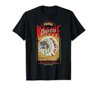 Dakota Native American Indian Warrior Tribe Orgulloso Camiseta