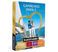 DAKOTABOX - Caja Regalo hombre mujer pareja idea de regalo - Caprichos para 2 - 5100 experiencias como tratamientos de bienestar, cenas y actividades de aventura