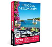 DAKOTABOX - Caja Regalo hombre mujer pareja idea de regalo - Deliciosa desconexión - 2030 estancias en hoteles de hasta 4*, casas rurales, posadas, masías y mucho más