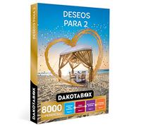 DAKOTABOX - Caja Regalo hombre mujer pareja idea de regalo - Deseos para 2 - 8000 experiencias como estancias, cenas, masajes y actividades de aventura