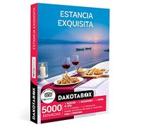 DAKOTABOX - Caja Regalo hombre mujer pareja idea de regalo - Estancia exquisita - 5000 estancias en hoteles románticos de hasta 4*, palacetes, casas rurales y mucho más