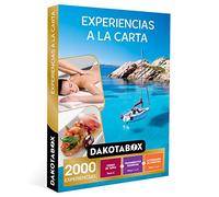 DAKOTABOX - Caja Regalo hombre mujer pareja idea de regalo - Experiencias a la carta - 2000 experiencias como tratamientos de bienestar, cenas de tapas y actividades de aventura