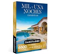 DAKOTABOX - Caja Regalo hombre mujer pareja idea de regalo - Mil y una noches románticas - 4600 estancias en palacios, hoteles de hasta 5*, balnearios y mucho más