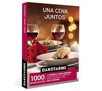 DAKOTABOX - Caja Regalo hombre mujer pareja idea de regalo - Una cena juntos - 1000 restaurantes de cocina moderna, tradicional, de fusión y mucho más