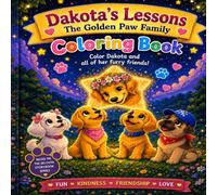 Dakota's Lessons: The Golden Paw Family Coloring Book: Color Dakota and All of Her Furry Friends