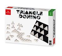 Dal 8001097539734 Triangle Dominó Juego de Mesa con Cartas, Adecuado para Niños a Partir de 8 años y para Toda la Familia, 2 o más Jugadores, Multicolor, Negro, Negro