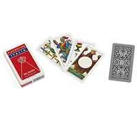 Dal Negro - Baraja de Cartas Piacentine Italia, Compuesto por 40 Cartas de cartón, Ideales para Jugar a la Escoba y al Triunfo.