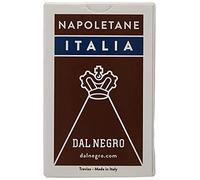 Dal Negro - Napoletane Italia-Estuche Marrón Cartas de Juego Regionales, Multicolor, de 3 a 99 años, 010069