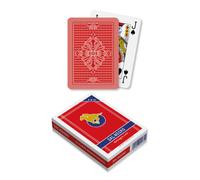 Dal Negro S.Siro - Juego de Cartas Poker San SIRO Rojo, Color Rojo, 8001097241309