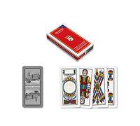 Dal Negro Cartas de juego regionales Trevisane 15005 – Estuche, 3 años+, Rojo