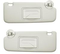 Daladen Visera para Auto para Chevy Spark/Beat/Sonic, para Parasoles Laterales Izquierdo y Derecho de Repuesto para Conductor Compatibles con para Chevrolet Sonic 2012 2019 Spark 2013 2016 Gris, Ban