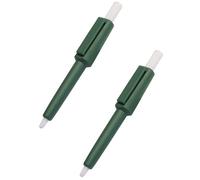 DALAETUS 2 Piezas Pinza Garrapatas Set, Quita Garrapatas para Perros, Gatos y Humanos, Pinza Garrapatas para Elimina Garrapatas Sin Dolor (Verde)