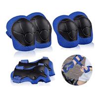 DALAETUS 6 Piezas Protecciones Skate Niño, Rodilleras Coderas y Muñequeras, Protecciones Patines, Juego de Protecciones para Patinaje, Ciclismo, Skateboard