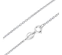 DALARAN Cadena de plata de ley 925 de 16, 18, 20, 24 pulgadas, cadena de cuerda de serpiente, collares italianos para mujer, 16 inch / 40 cm, Plata esterlina