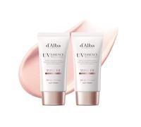 d'alba Loción Solar Tonificante Waterfull SPF50+PA++++ de Trufa Blanca italiana, Crema Solar Teñida con Filtros UV Veganos, Loción Solar Brillante e iluminadora, Skincare Coreano (Pink 100ml)