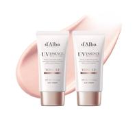 d'Alba Piedmont Crema Solar Waterfull Essence con Trufa Blanca, SPF 50+/P Crema Hidratante Híbrida Vegana de Tono Rosado, Sin Efecto Blanco (50 ml)