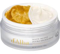 d'alba Crema y suero doble de trufa blanca italiana, 2 en 1 personalizable, elasticidad y cuidado nutritivo, crema vegana para todo tipo de piel, skincare coreano (70 g)