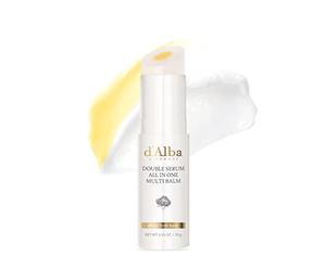 d'alba Piedmont Trufa Blanca Double Serum All-in-one Multi Balm | Cuidado de la piel vegano, Tratamiento 3 en 1, Bálsamo para arrugas, Skincare coreano