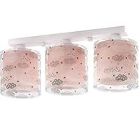 Dalber 41413s - Lámpara 3 Luces Clouds, color Rosa, 590 g