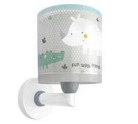 Dalber Lámpara Aplique De Pared Infantil Rhino & Croco Rinoceronte y Cocodrilo