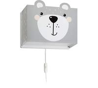 Dalber Lámpara Aplique infantil de pared Little Teddy Oso Animales, E27, 64578