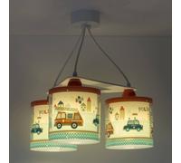 Dalber Lámpara colgante Police para niños, versión de 3 luces