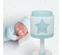 Dalber Lámpara de mesa infantil Baby Dreams, azul, G4, Ø 15 cm