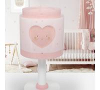 Dalber Lámpara de mesa infantil Baby Dreams, rosa, G4, Ø 15 cm